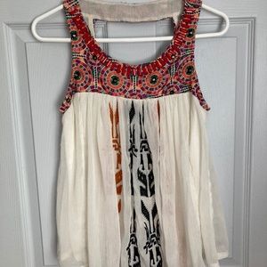 AKEMI + KIN Scoop Neck, Open Back , Sleeveless Top in Bright Colors